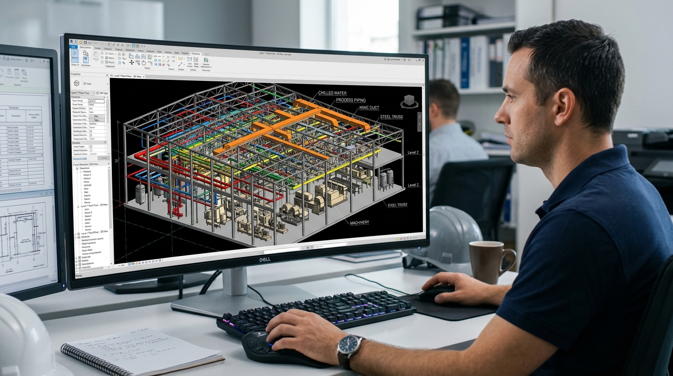 Autodesk Revit LOD 350 BIM Model