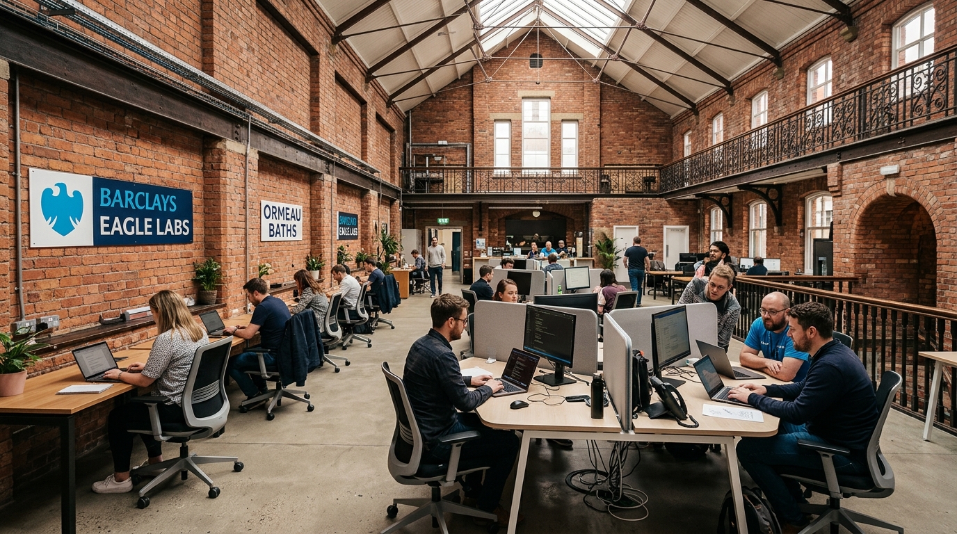 Barclays Eagle Labs Coworking Hall