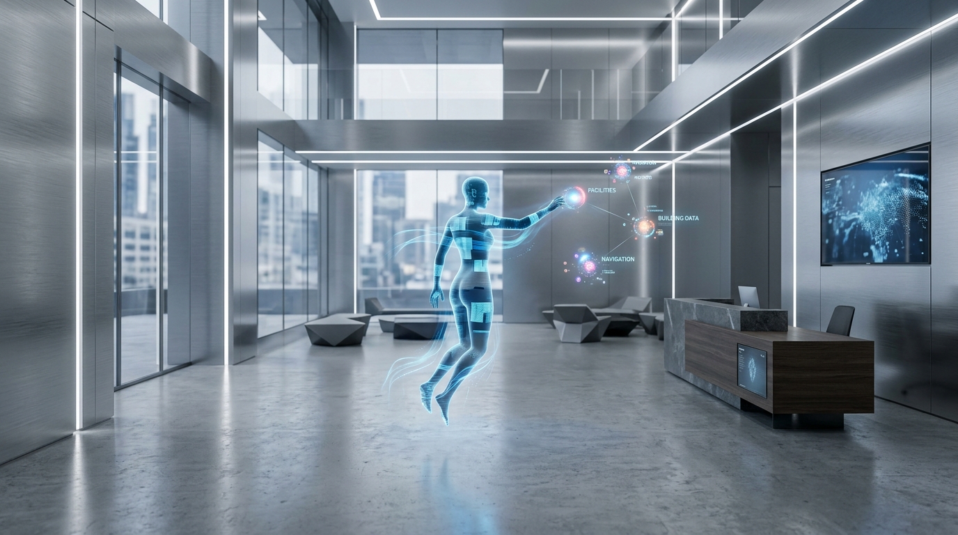 Conversational Spatial AI Avatar Guides: Transforming 3D Digital Twins into 24/7 Automated Facility Agents
