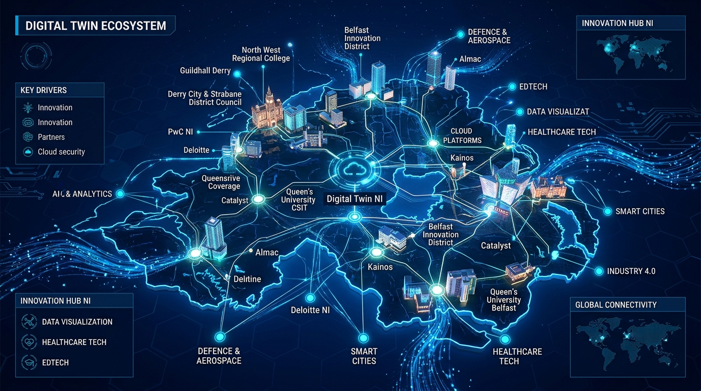 Digital Strada Joins Software NI: Advancing 3D Digital Twin Innovation in Northern Ireland